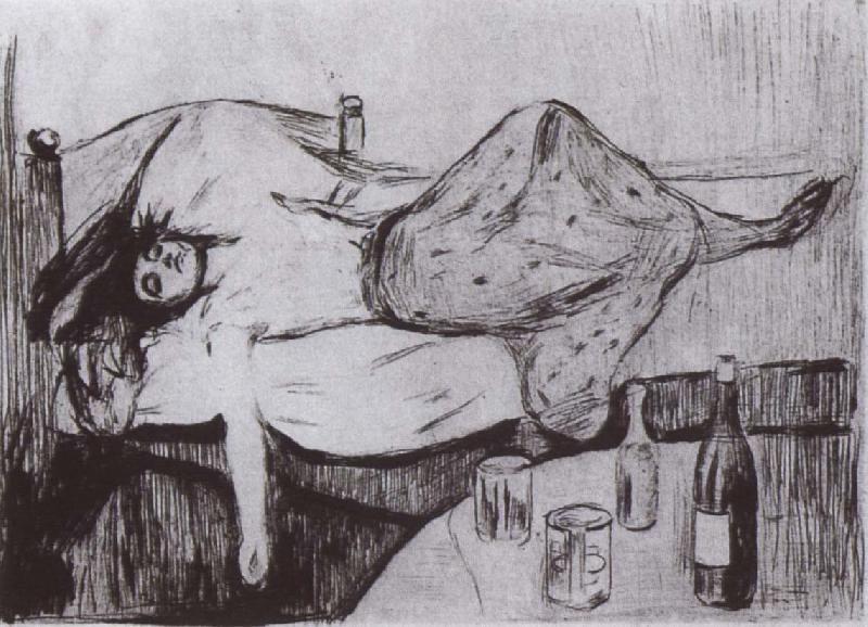 Edvard Munch After the day
